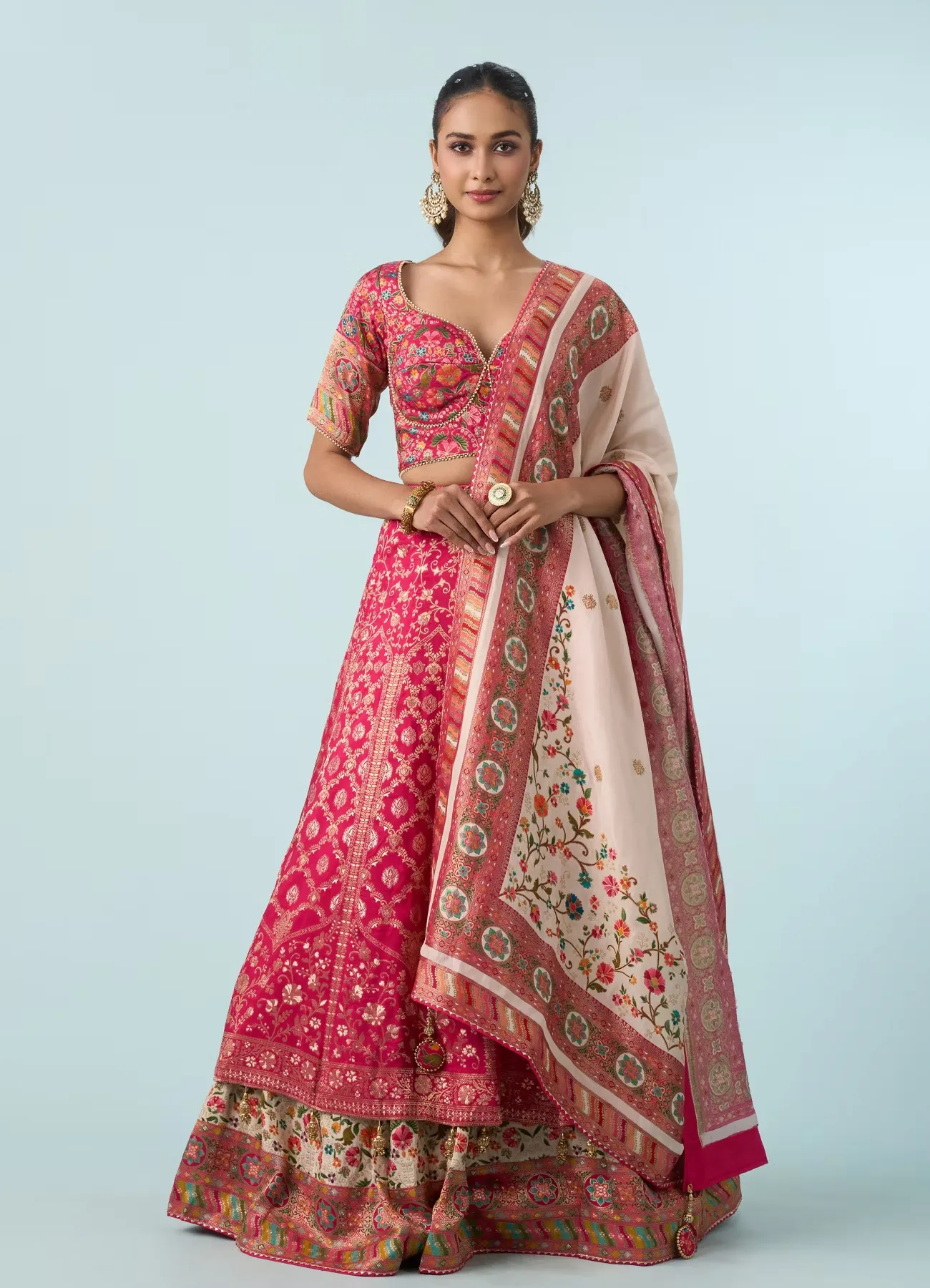 Rani Art Silk Lehenga Set