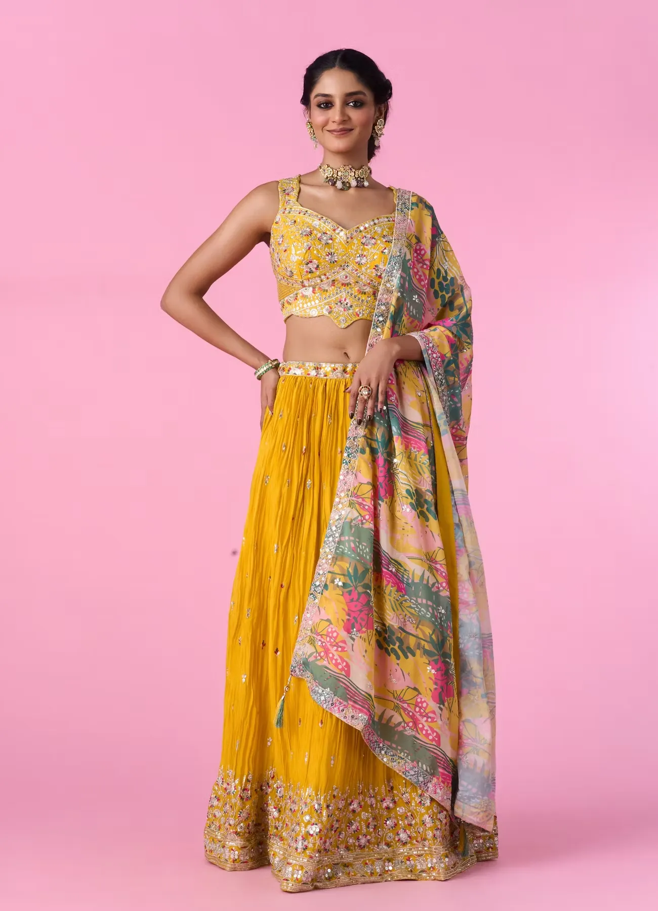 Sunshine Sparkle Lehenga