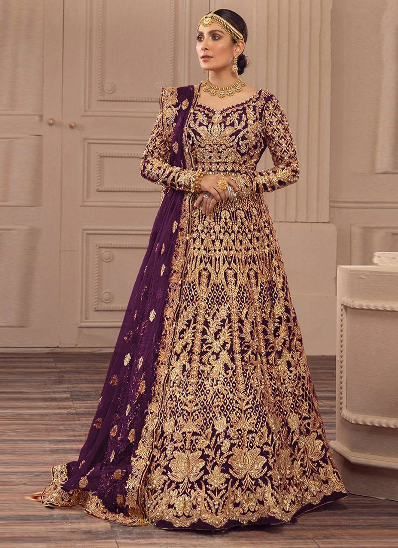 Elegant Ethnic Anarkali Suit