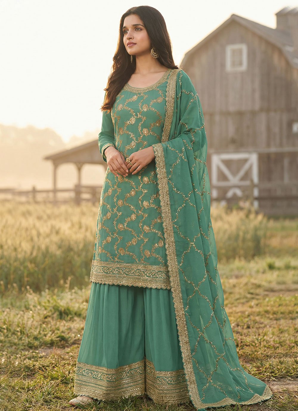 Soft Fabric Straight Salwar