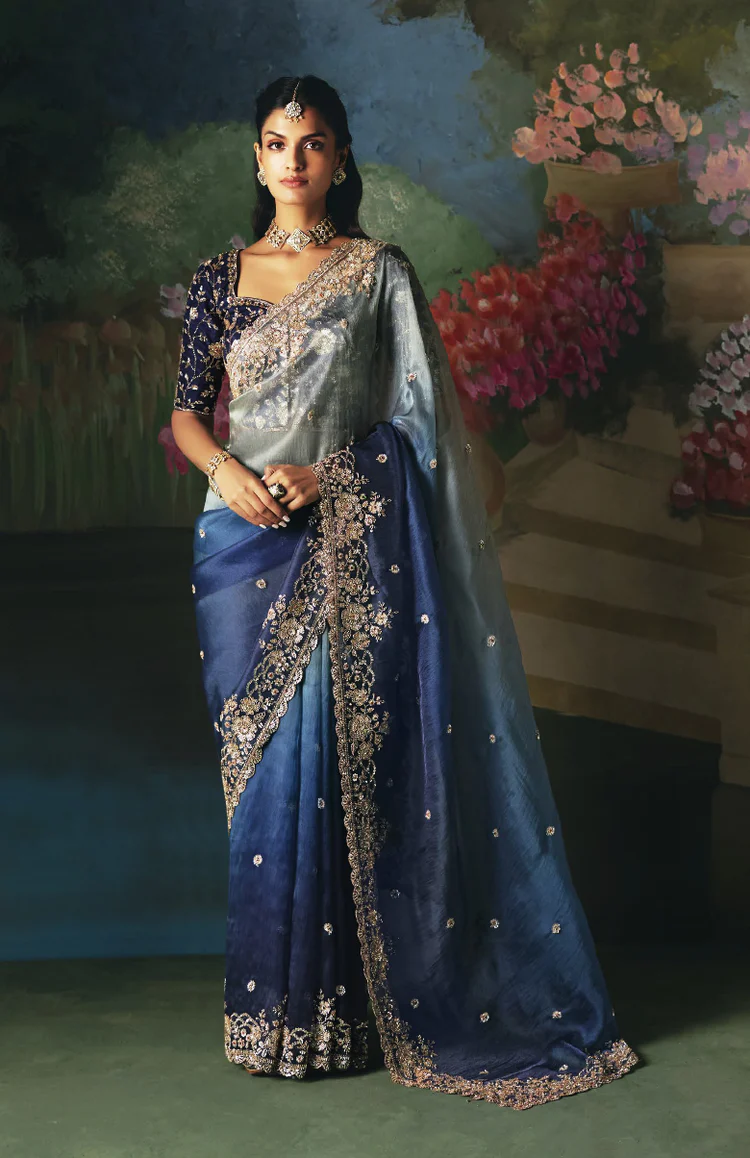 Blush Beauty Bridesmaid Saree