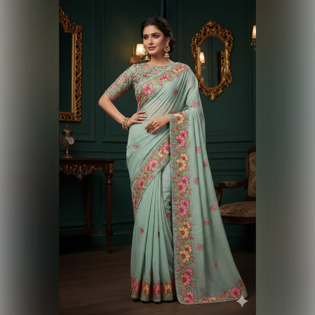 Glamour Touch Designer Saree