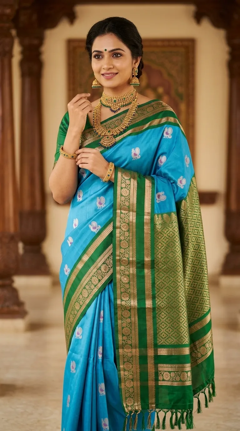 Festive Glow Kanchipuram Silk Saree
