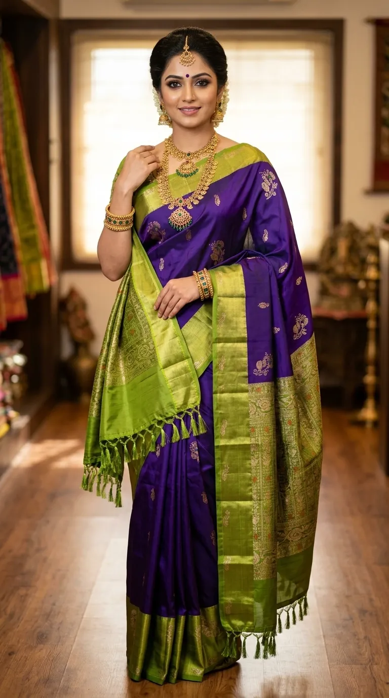Grand Festive Kanchipuram Saree