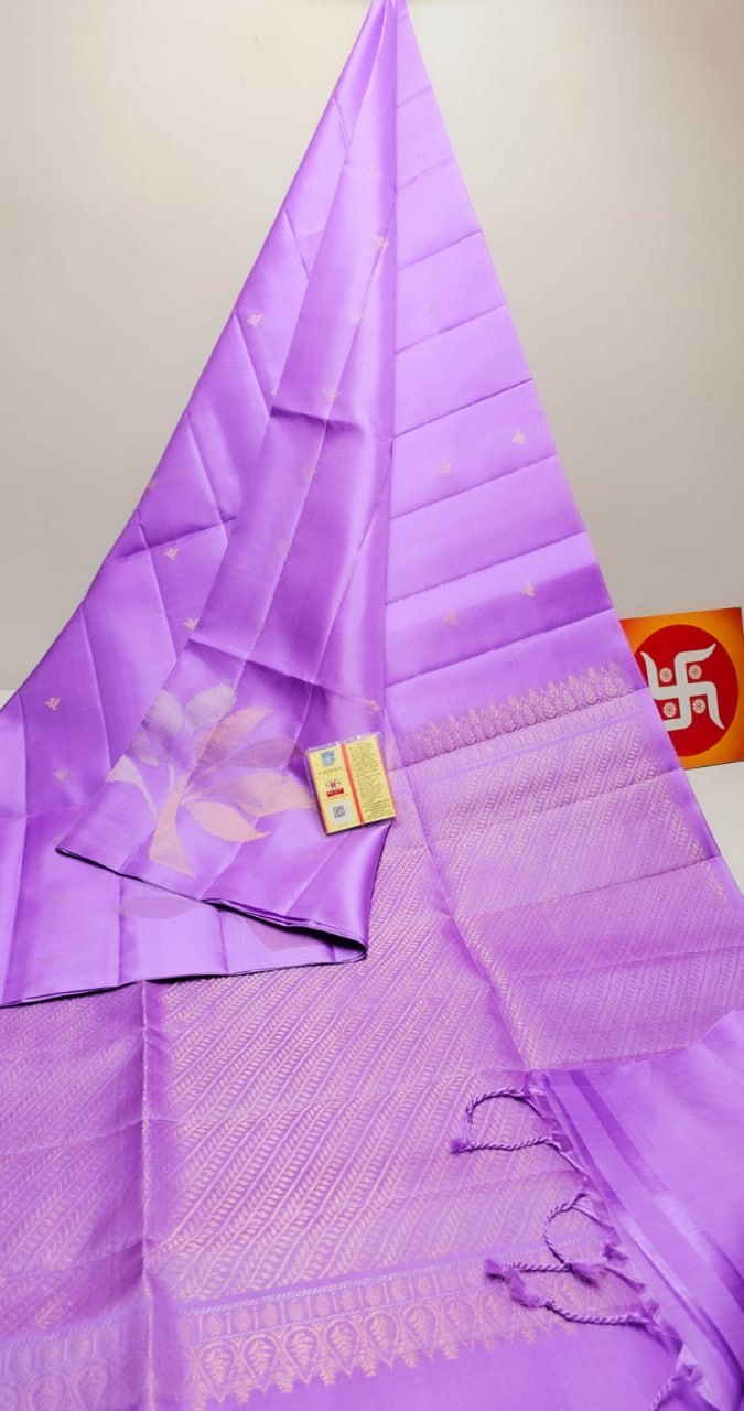 Purple Kanchipuram Silk Sarees