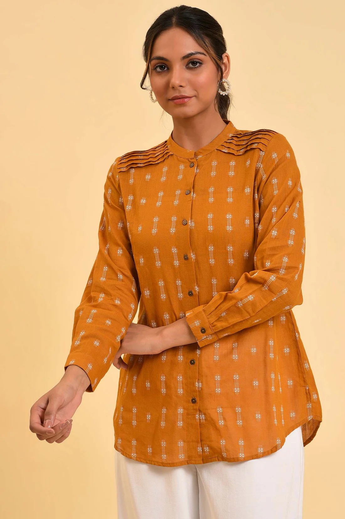 Graceful Printed Top