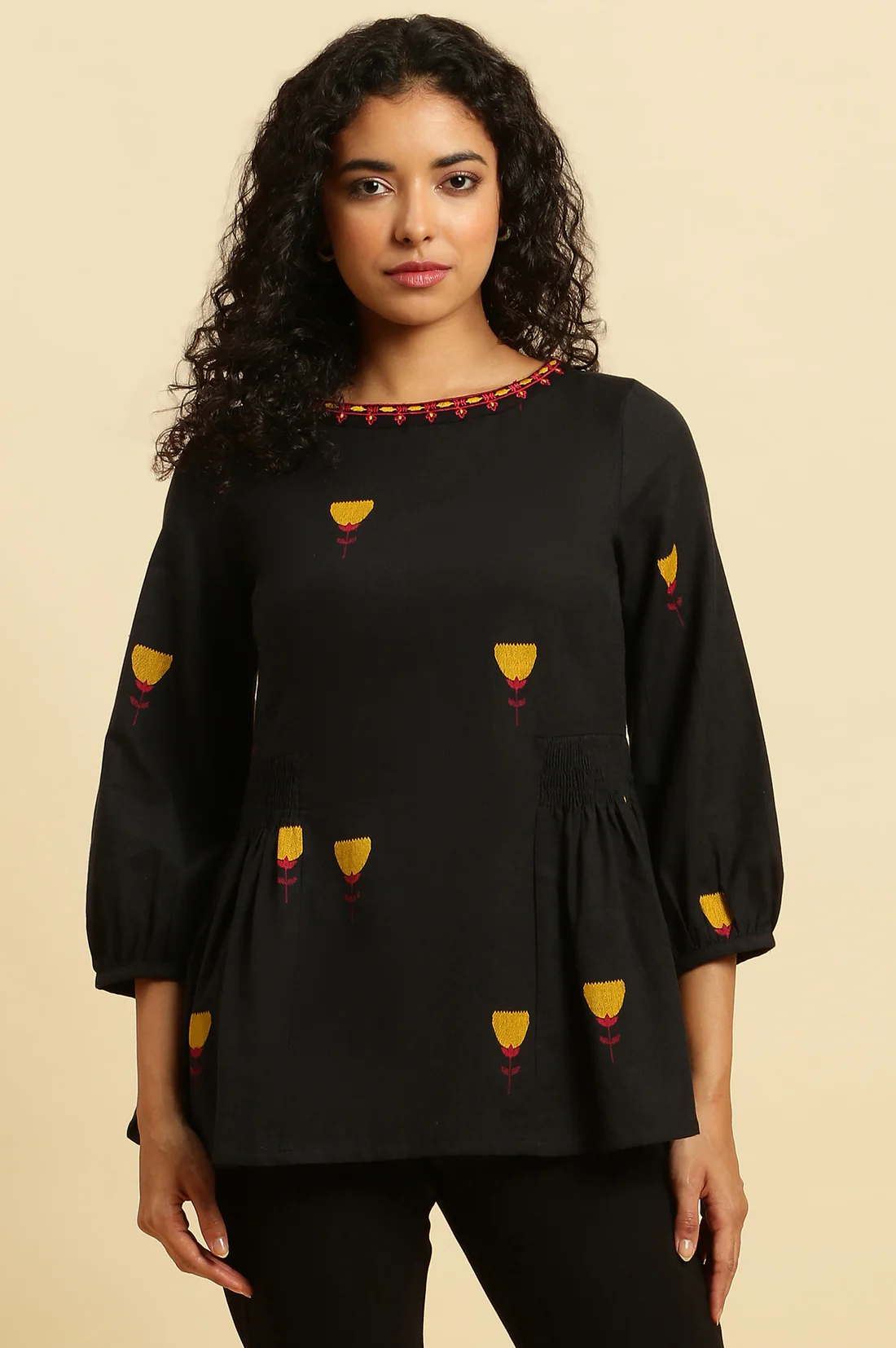 Vibrant Color Pop Top