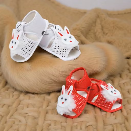 Kids Unisex New Born Baby Cute Printed Stylish Fashionable, Lightweight Fabric Shoes