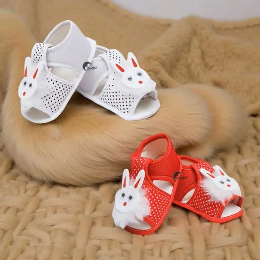 Kids Unisex New Born Baby Cute Printed Stylish Fashionable, Lightweight Fabric Shoes