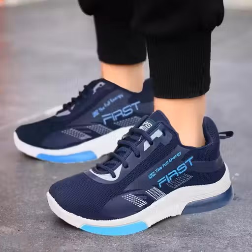 FITLER-Stylish Comfortable Sports Sneakers Running Shoes Running Shoes For Boys AND Girl (Blue)