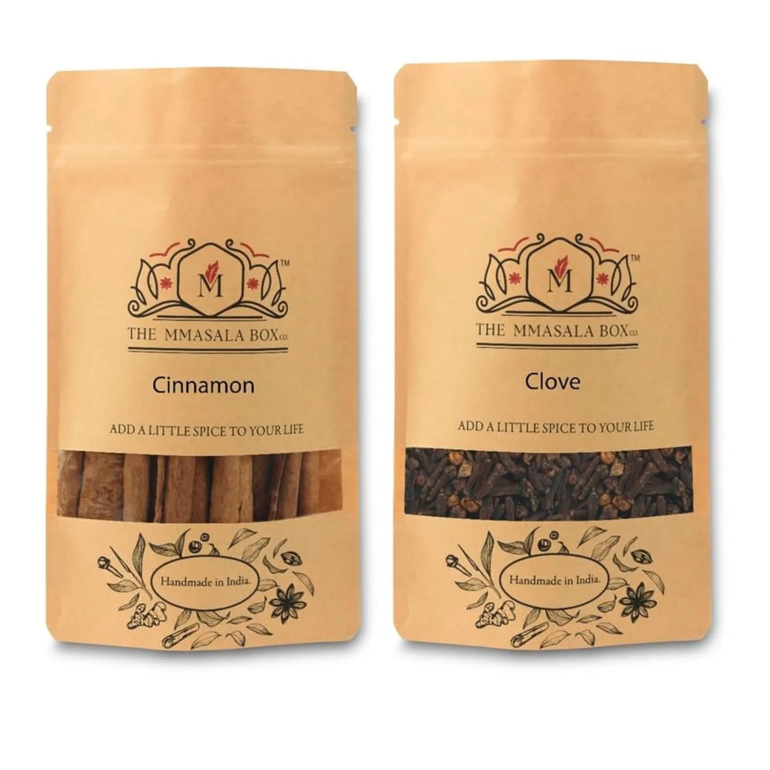 Cinnamon (Dalchini) + Clove (Laung) Combo Pack