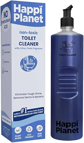 Happi Planet | Organic Disinfectant Toilet Cleaner | 1L | Natural, Non Toxic,