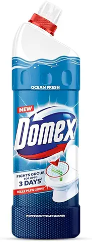 Domex Fresh Guard Disinfectant Toilet Cleaner Liquid|| Ocean Fresh|| 1 L