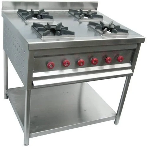 Cooking Range Ss Hotel Kitchen Equipment