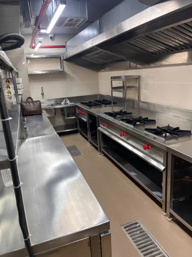 Cooking Range Hotel Ss Kitchen Equipment