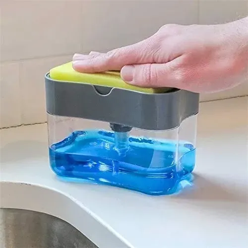 Krushi Vikas 2 in 1 Soap Pump Dispenser for Dishwasher