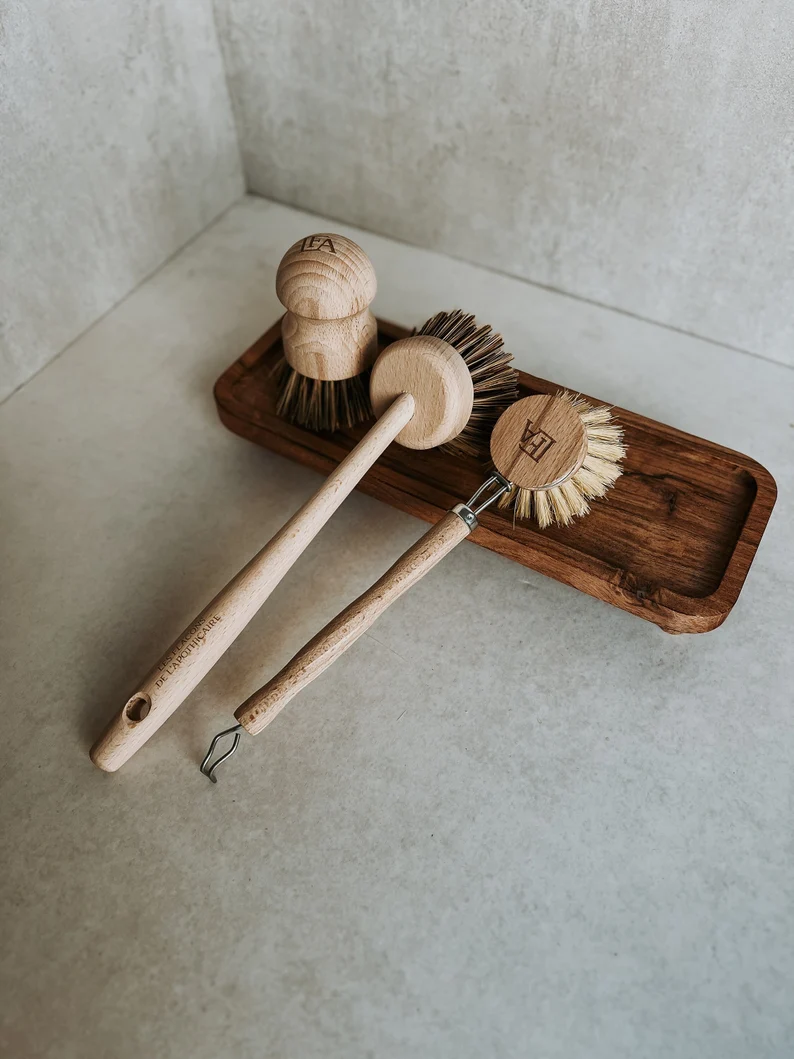 Beechwood Dish Brushes Zero-waste Kitchen