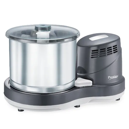 Grinder with Stainless Steel Drum 200 W, 2 L (Black, Silver)