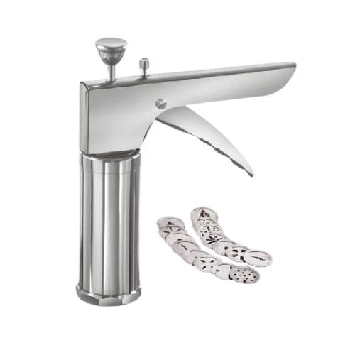 Stainless Steel Kitchen Press , Idiyappam Maker Machine with 15 Different Types of Jalies