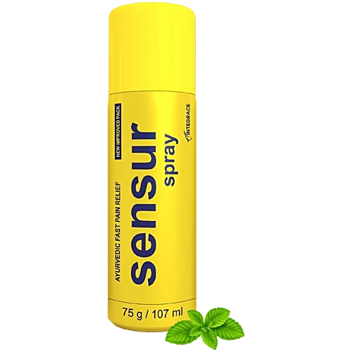 Sensur Ayurvedic Fast Pain Relief Spray 100ml + 7ml