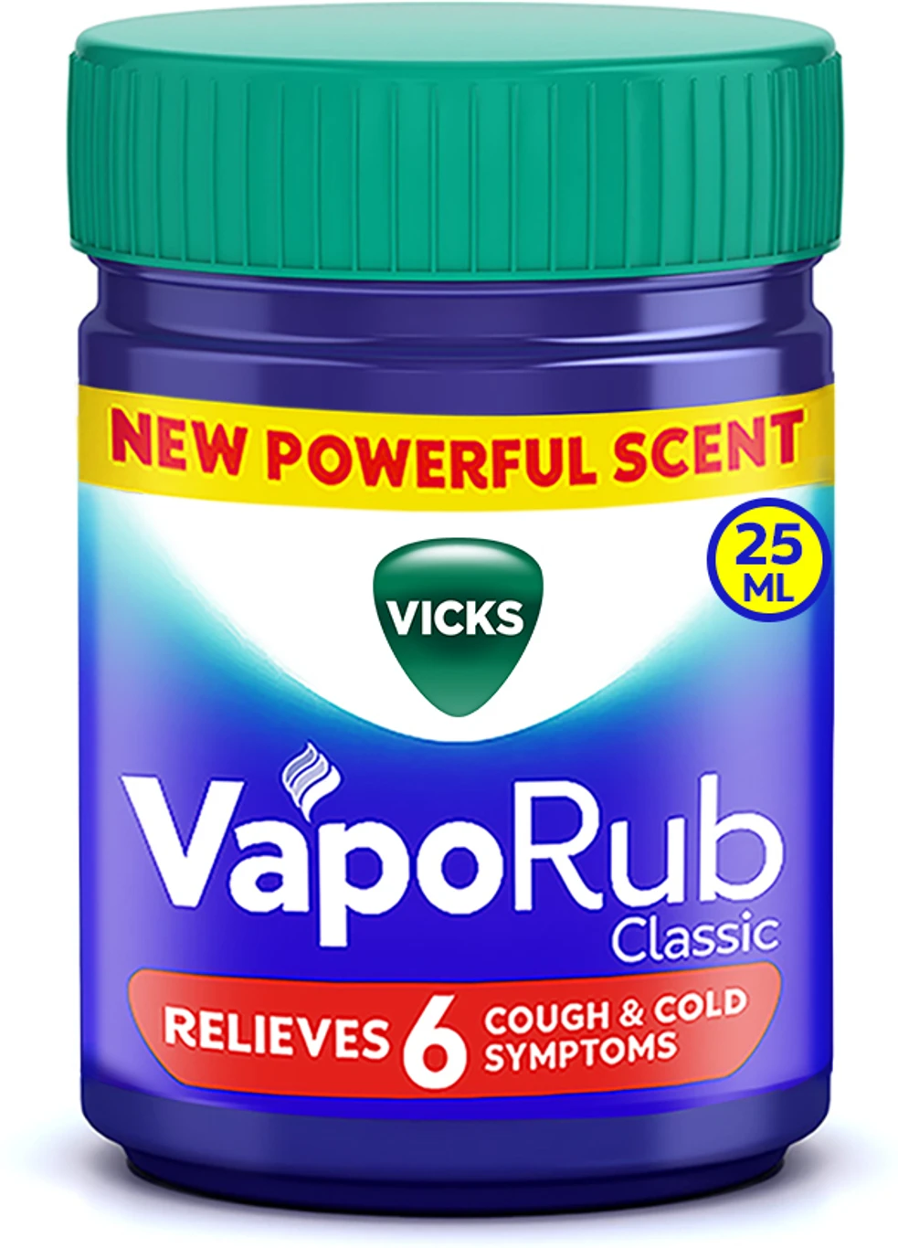 VICKS Relief From Cold Cough stiffness and Breathing difficulty Vapourub Balm 25 ml