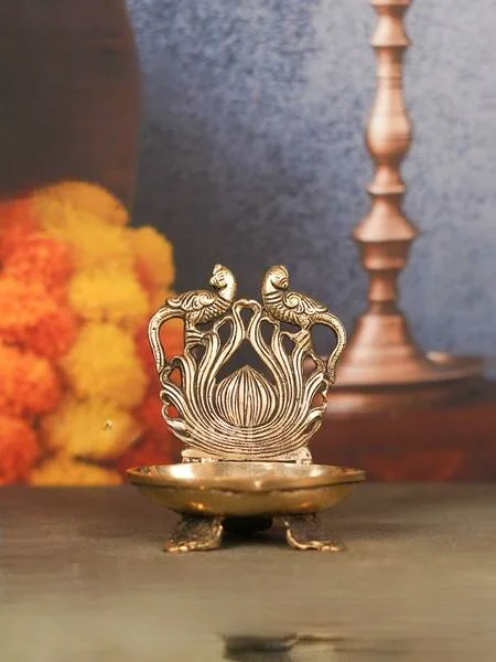 Parrot Brass Parrot Lamp 5.5 INCH