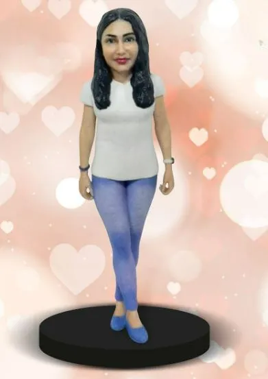 Stylish Lady Miniature