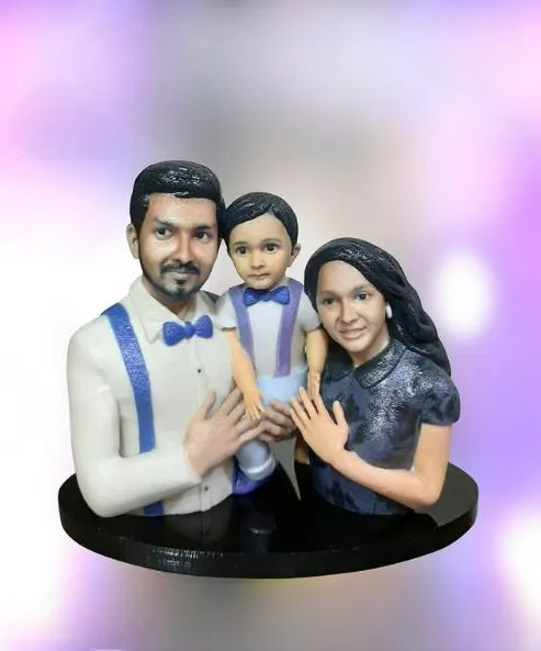 Family Portrait Miniature