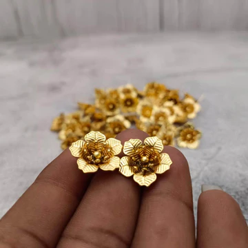 GS Goldish Flowers Pair D2