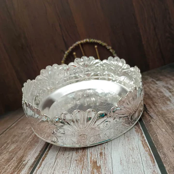 Gs Floral Ball Stand Tray 331