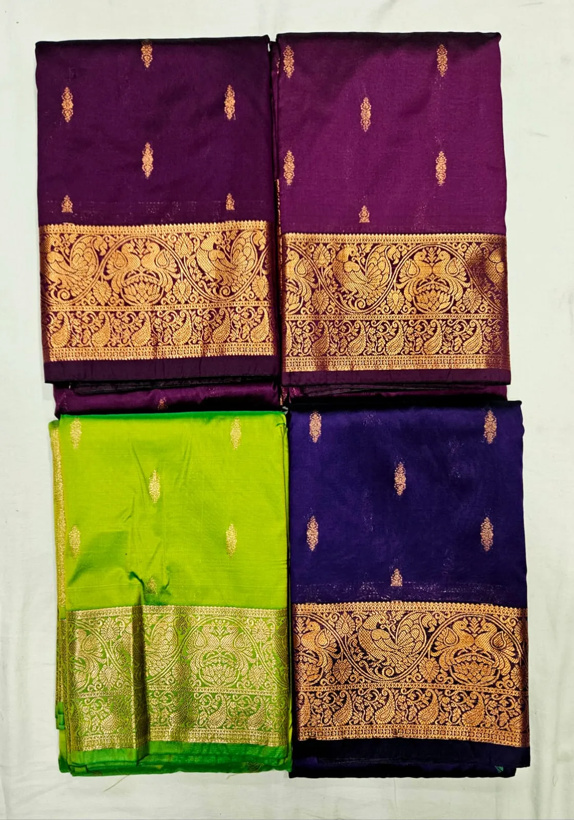 Colourful Kanchipuram Silk Sarees