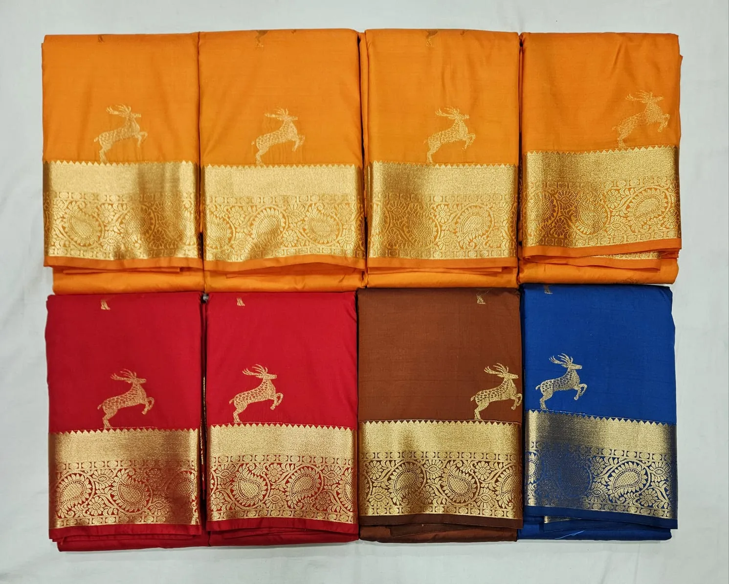 Premium Yellow Soft Silk Sarees