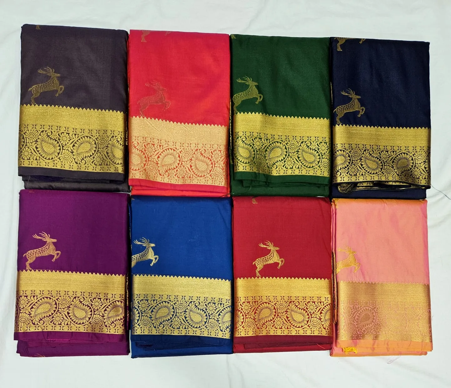 Exclusive Bridal Silk Saree Combo