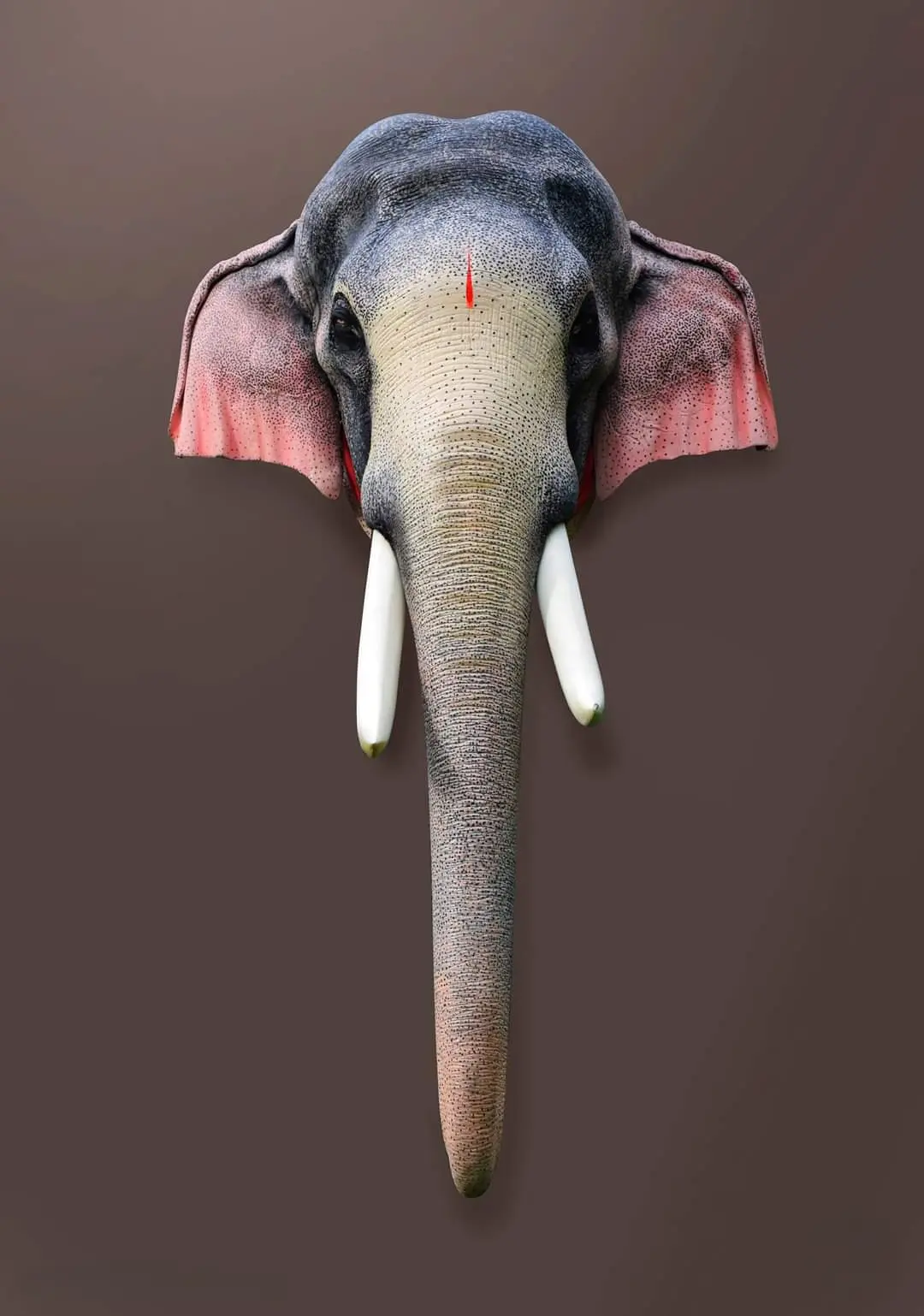 Ramachandran Wall Hanging Elephant Head 24 Inches Fibre