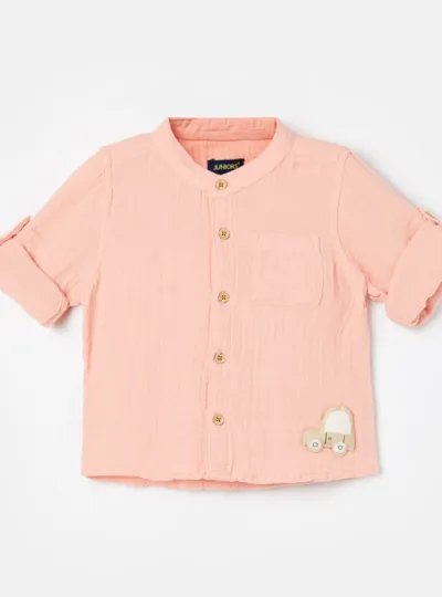 JUNIORS Boys Appliqued Shirt