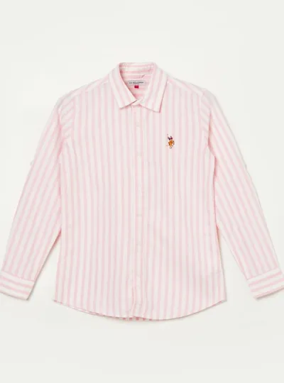 US POLO ASSN KIDS Boys Striped Shirt