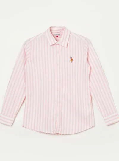 US POLO ASSN KIDS Boys Striped Shirt