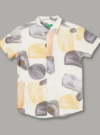 UNITED COLORS OF BENETTON Boys Printed Shirt