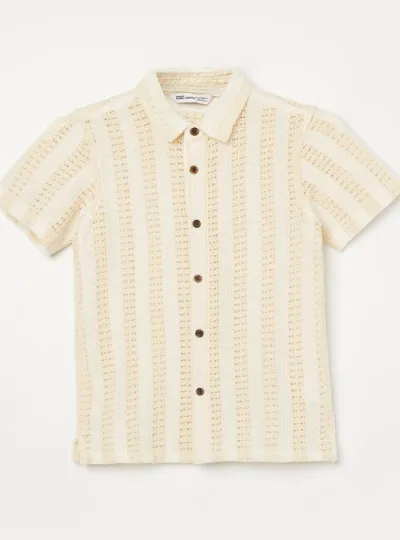 FAME FOREVER Boys Knit Shirt