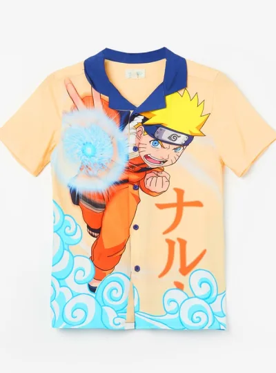 KIDSVILLE Boys Naruto Print Shirt