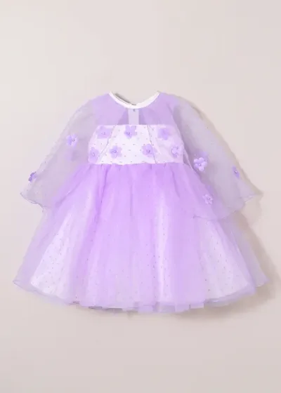 3D Floral Applique Dress