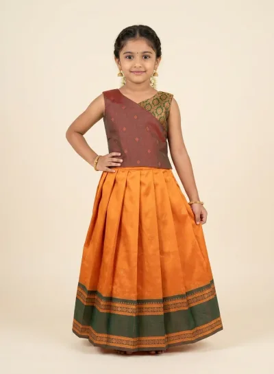 Green Mustard Designer Minipattu