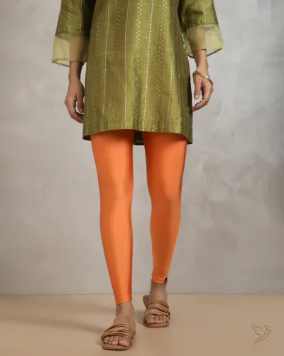 Viscose Churidar Legging Parrot Green