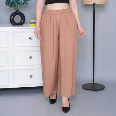 Camel Rayon Palazzo Malda