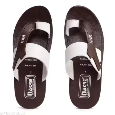 Feel Relax Men Fancy Printed PU Flat Slippers Chappal/Sandal,sandals,sandals for men stylish