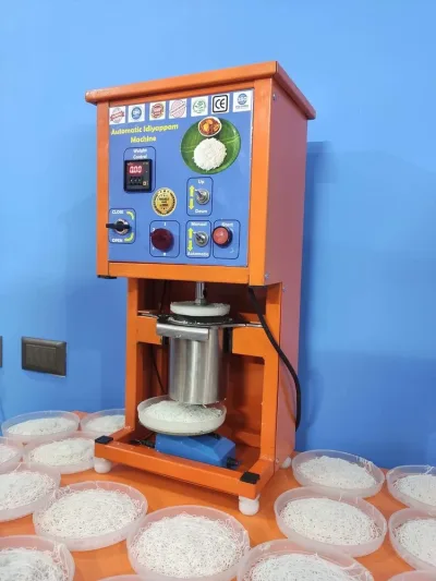 SS 60 Watts Automatic Idiyappam Making Machine – 500 pcs/hr Capacity