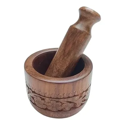 Sheesham Wood Mortar and Pestle set